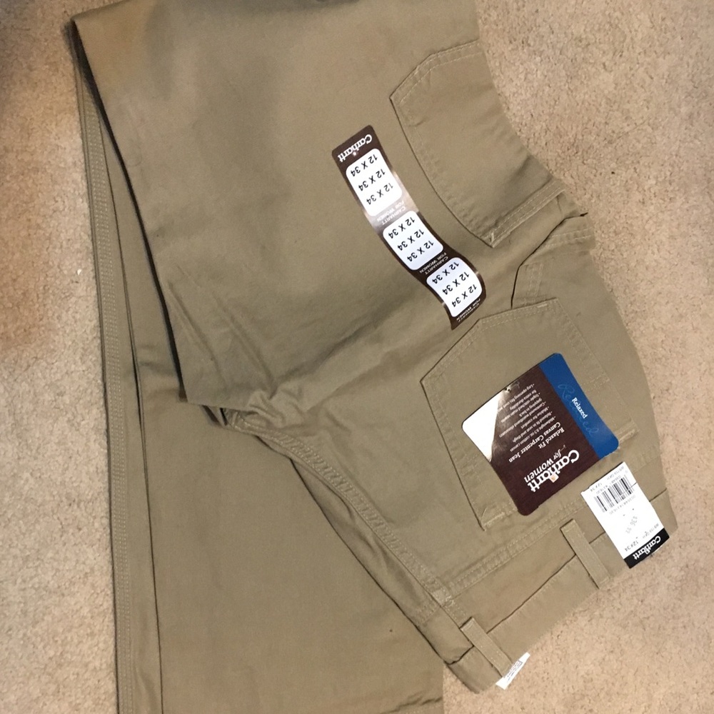 Carhartt women’s khakis - size 12 - NWT